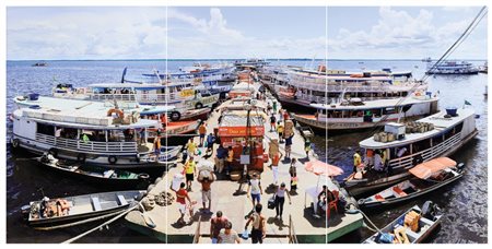 OLIVO BARBIERI (1954) Real worlds, Brazil, Manaus 2009 c-print 111x216 cm...
