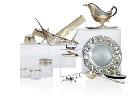 ARGENTI D'EPOCA LOTTO DI DIVERSI OGGETTI IN ARGENTO, XX SECOLO, composto da...