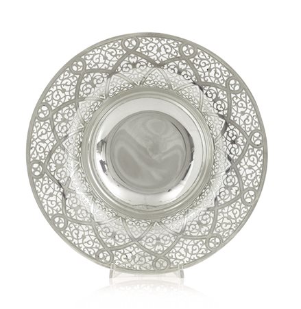 TIFFANY & CO. CENTROTAVOLA IN ARGENTO, TIFFANY & CO., INIZIO XX SECOLO,...