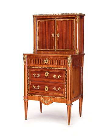 MOBILE DEL XIX SECOLO BONHEUR DU JOUR INTARSIATO, XIX SECOLO, in stile Luigi...