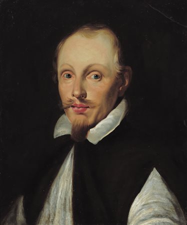 PITTORE DEL XIX SECOLO Ritratto di gentiluomo (da Rubens)Olio su tela, cm...