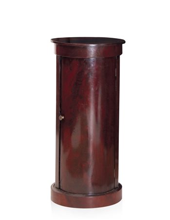 MOBILE DEL XIX SECOLO MOBILETTO A COLONNA IN MOGANO, XIX SECOLO, fronte ad...