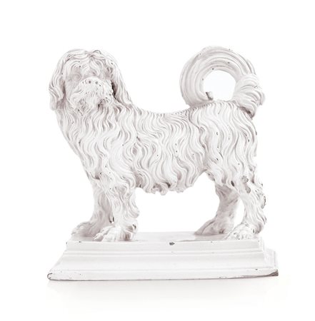 NAPOLI CANE IN TERRAGLIA, PROBABILMENTE NAPOLI, INIZIO XIX SECOLO, su base...
