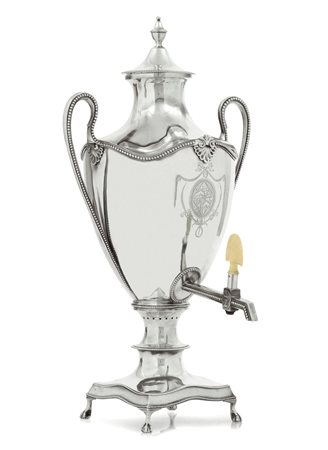 ARGENTI D'EPOCA TEA URN GIORGIO III IN ARGENTO, LONDRA, 1777, ARGENTIERE...