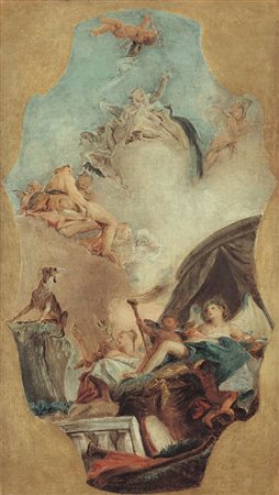 LORENZI FRANCESCO 1723 - 1787(attribuito a)Allegorie - Studio per...