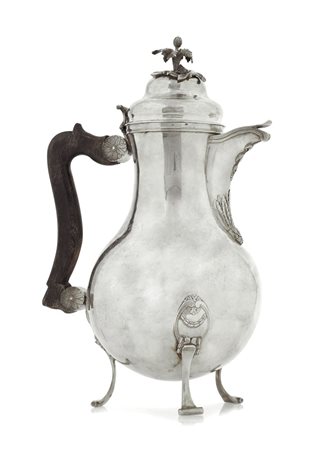 ARGENTI D'EPOCA GRANDE CAFFETTIERA IN ARGENTO, FRANCIA, FINE XVIII SECOLO,...