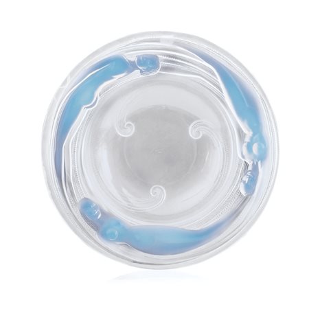 VERLYS CENTROTAVOLA IN VETRO OPALESCENTE, VERLYS, 1930 CA., circolare...