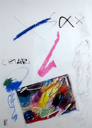 CHIARI GIUSEPPE (Firenze 1926 - Firenze 2007) "Senza titolo" 2001 Tecnica...