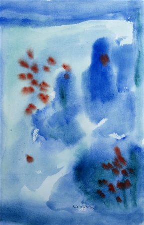 CORPORA ANTONIO (Tunisi 1909 - Roma 2004) "Il mare dei coralli" 2001...