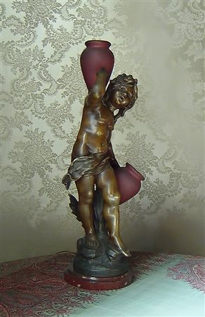 GRUPPO IN GELAMINA da Auguste Moreau, Francia, inizio del XIX secolo...