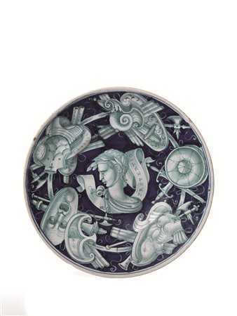 PIATTOVenezia, Mastro Jacomo, &ldquo;1540&rdquo;&nbsp;Maiolica dipinta in...