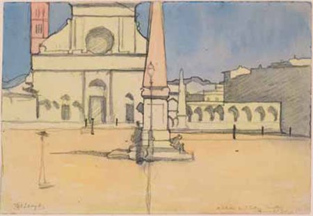 Llewellyn Lloyd Livorno 1879 – Firenze 1949 Santa Maria Novella – Primo...