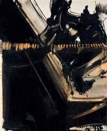 Gianni Bertini Pisa 1922 – Caen 2010 La Nemée surprise, 1960 olio su tela, cm...