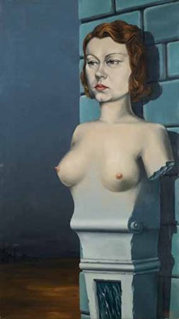 Félix Labisse Marchiennes 1905 – Neuilly-sur- Seine 1982 Portrait de Simone...