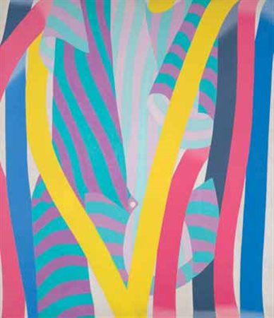 Umberto Buscioni Bonelle, Pistoia 1931 Aprirsi leggero, 1970, olio su tela,...