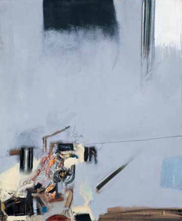 Gianfranco Ferroni Livorno 1927 – Bergamo 2001 Studio di cose, 1962 olio su...