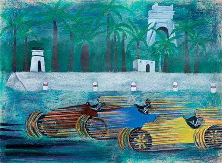 Vittorio Corona Palermo 1901 - Roma 1966 Corsa automobilistica Gran Premio di...