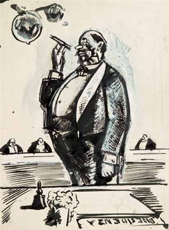 Mario Sironi Sassari 1885 – Milano 1961 Studio per l’illustrazione “La...