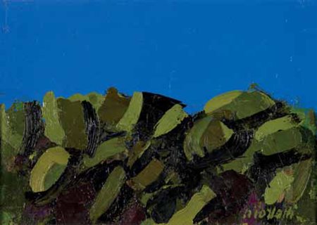 Ennio Morlotti Lecco 1910 – Milano 1992 Cactus, 1970 olio su tela, cm 27x38....