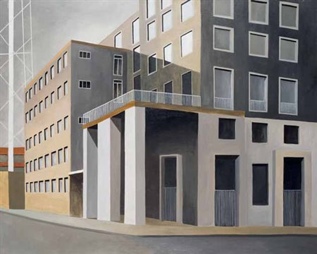 Marco Petrus Rimini 1960 Senza titolo, 1998 olio su tela, cm 120x150. Firmato...