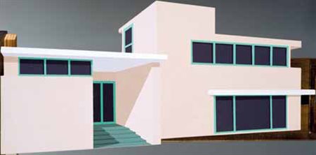 Andrea Crosa Buenos Aires 1949 Delitto razionalista, 2009 acrilico su tela...