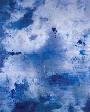 Giovanni Frangi Milano 1959 Cielo italiano, 2008 olio su tela, cm 240x192....