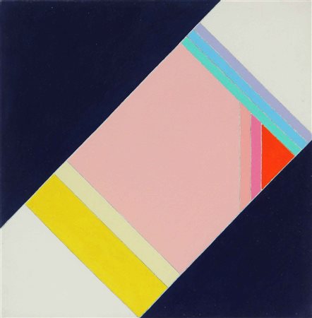 Eugenio CARMI Genova 1920 Diagonale festosa, 2007 acrilico su tela / acrylic...