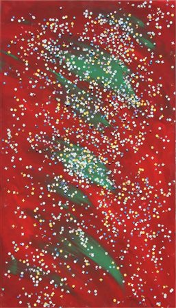 Tano FESTA Roma 1938-1988 Coriandolo, anni 80 acrilico e coriandoli su tela...