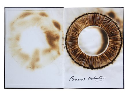 Bernard AUBERTIN Fontenay-aux-Roses 1934 Senza titolo fiammiferi bruciati su...