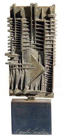 Arnaldo POMODORO Morciano di Romagna 1926 Stele, 1977 bronzo / bronze cm....