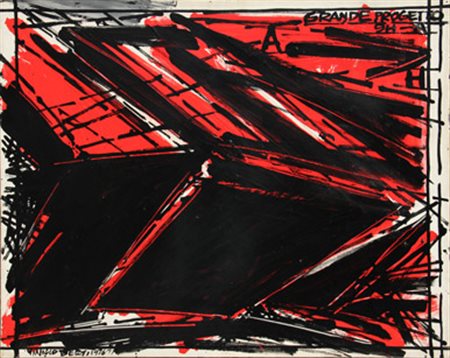 Vinicio BERTI Scandicci 1921 - Firenze 1991 Grande progetto 9H-A, 1976/1977...