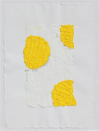 Pino PINELLI Catania 1938 Pittura su carta tecnica mista su carta mixed media...