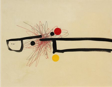 Roberto CRIPPA Monza 1921 - Bresso 1972 Spirale, 1953 olio su tavola oil on...