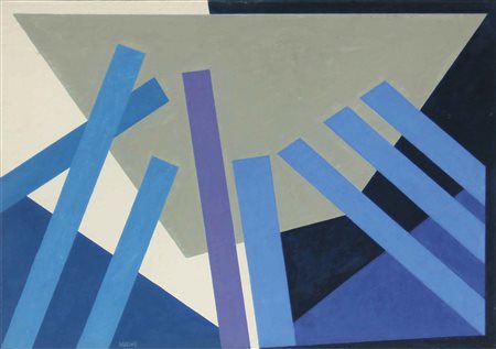 Gualtiero NATIVI Pistoia 1921 - Greve in Chianti 1999 Sotto il trapezio, 1980...