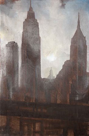 Luca PIGNATELLI Milano 1962 New York, 2003 olio su tela oil on canvas cm....