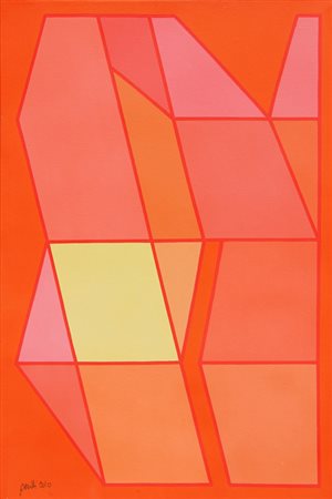 Achille PERILLI Roma 1927 La grande festa, 2010 acrilico su tela / acrylic on...