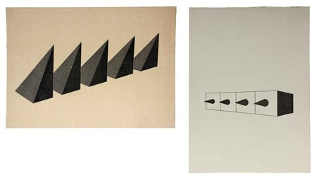 Mauro STACCIOLI Volterra 1937 Senza titolo, anni 70 pennarello e collage su...