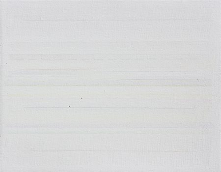 Riccardo GUARNERI Firenze 1933 Due strisce con intervalli, 1975 tecnica mista...