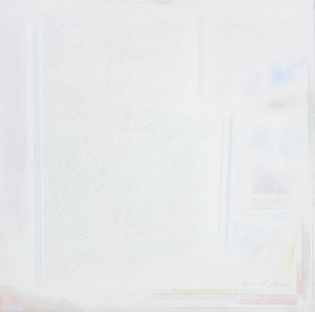 Riccardo GUARNERI Firenze 1933 Grafico e non, 1991 tecnica mista su tela...