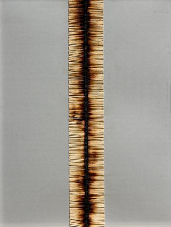 Bernard AUBERTIN Fontenay-aux-Roses 1934 Dessin de feu, 1974 fiammiferi...