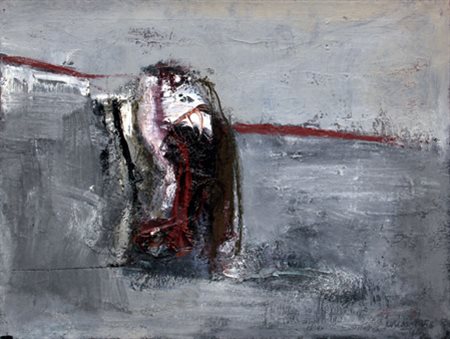 Rodolfo ARICO’ Milano 1930-2002 Senza titolo, 1958 olio su tela oil on canvas...