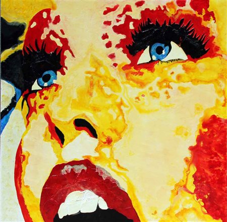 Carla BERTOLI Milano 1963 Amazement, 2012 tecnica mista, mosaico e tecnica...