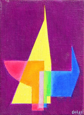 Augusto GARAU Bolzano 1923 - Milano 2010 Senza titolo, 2001 olio su tela /...