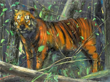 Massimiliano ALIOTO Brindisi 1972 Selvaggio, 2009 olio su tela oil on canvas...