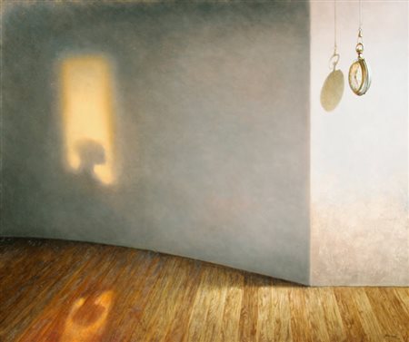 Antonio NUNZIANTE Napoli 1956 Spazio - tempo, 2010 olio su tela oil on canvas...