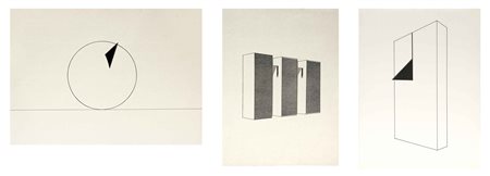 Mauro STACCIOLI Volterra 1937 Senza titolo, 1974 pennarello e collage su...