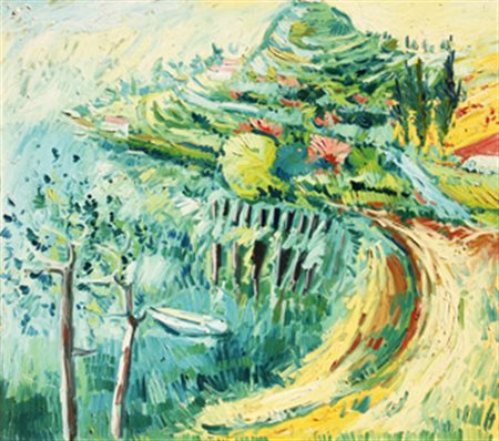 Athos FACCINCANI Peschiera del Garda (Vr) 1951 Lago d’Iseo all’alba, 1983...