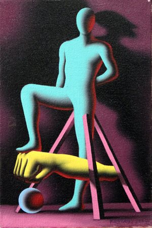 Mark KOSTABI Los Angeles 1960 Anonimously objectified, 2007 olio su tela /...