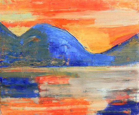 Giovanni FRANGI Milano 1959 Ale a Capri, 2005 olio su tela oil on canvas cm....