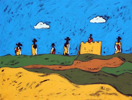 Tano FESTA Roma 1938-1988 Senza titolo, 1986 acrilico su tela / acrylic on...